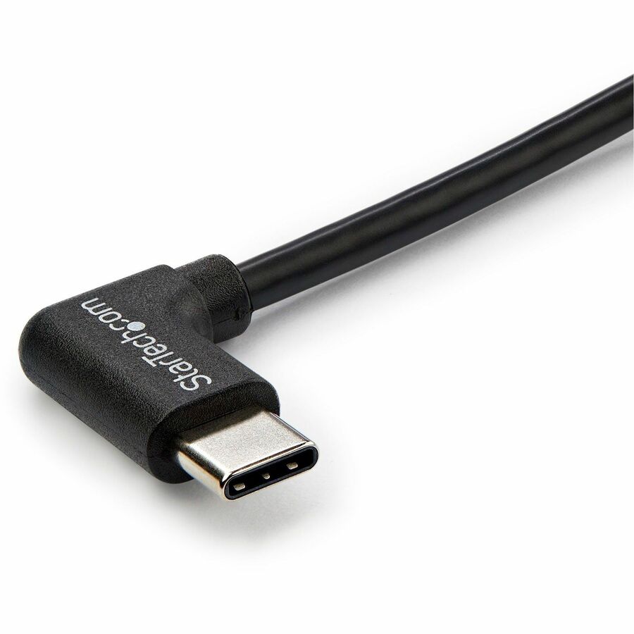 StarTech.com Right-Angle USB-C Cable - M/M - 1 m (3 ft.) - USB 2.0