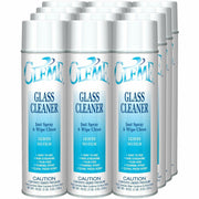 19 fl oz (0.6 quart) - Clean & Fresh Scent - Film-free, Non-drip, Non-streaking, Ammonia-free, Quick Drying, Rinse-free, CFC-free - White Can - 12 / Carton