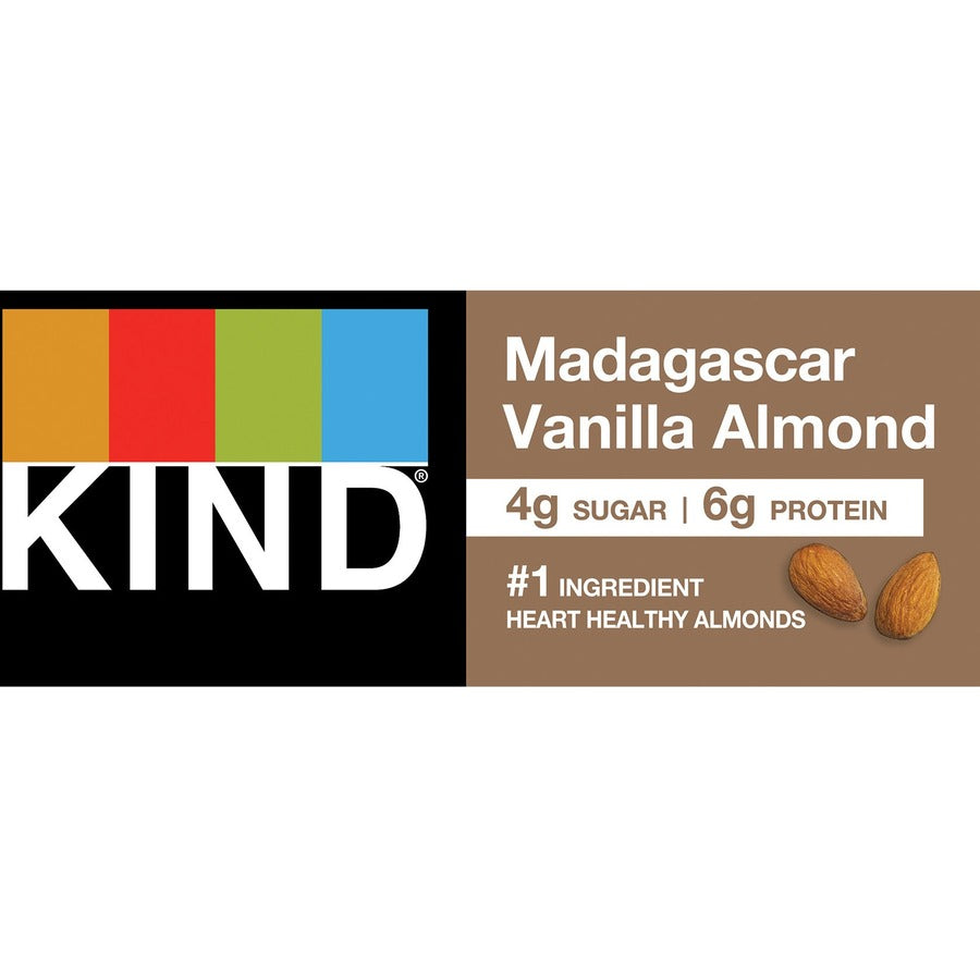 Trans Fat Free, High-fiber, Low Sodium, Dairy-free, Gluten-free - Madagascar Vanilla Almond - 1.41 oz - 1 Box