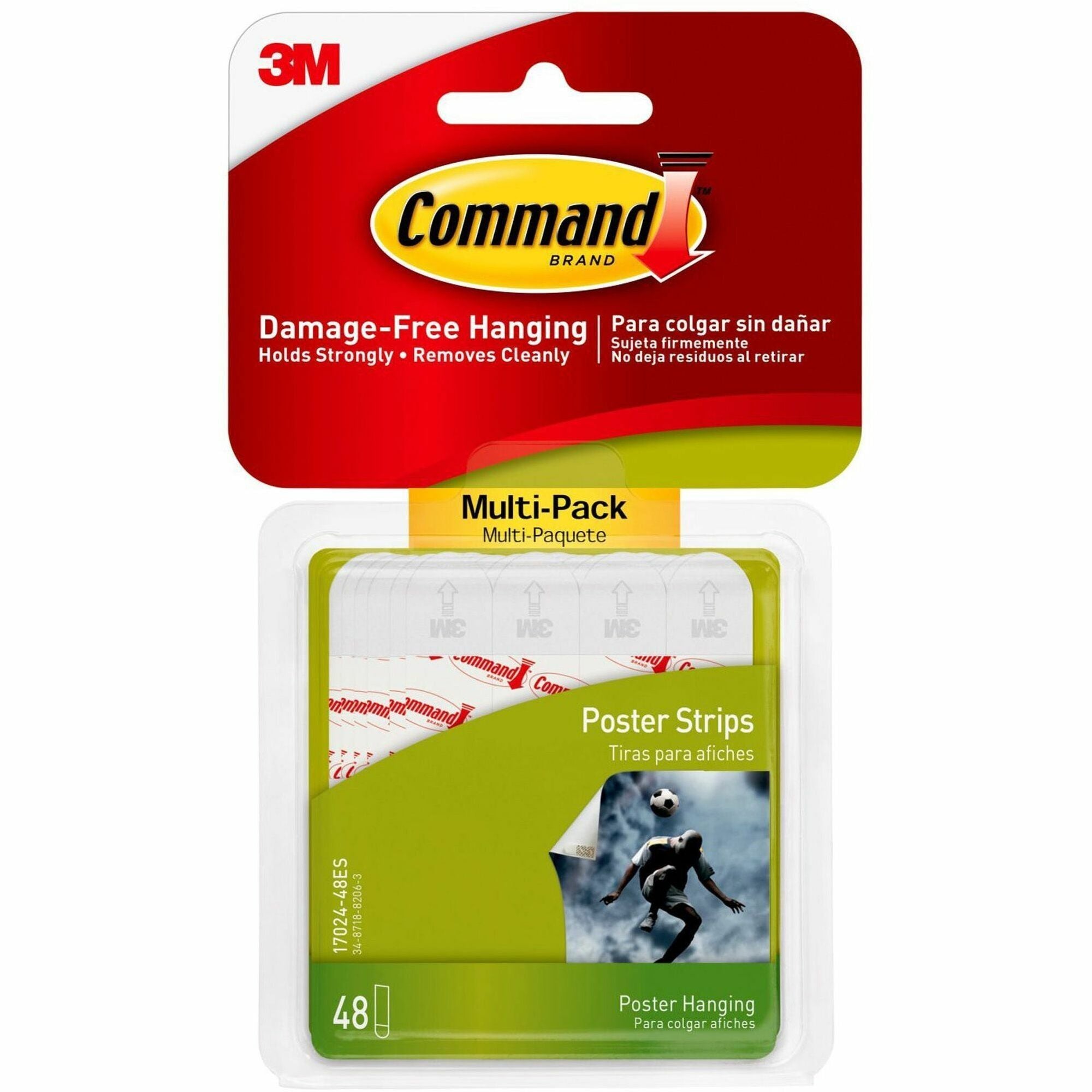 2.75" Length x 0.75" Width - White - 1 Pack