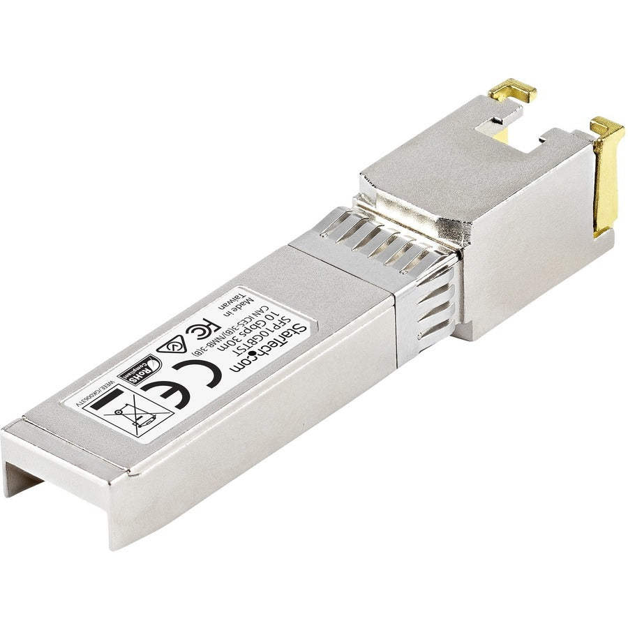 StarTech.com MSA Compliant SFP+ Transceiver Module - 10GBASE-T