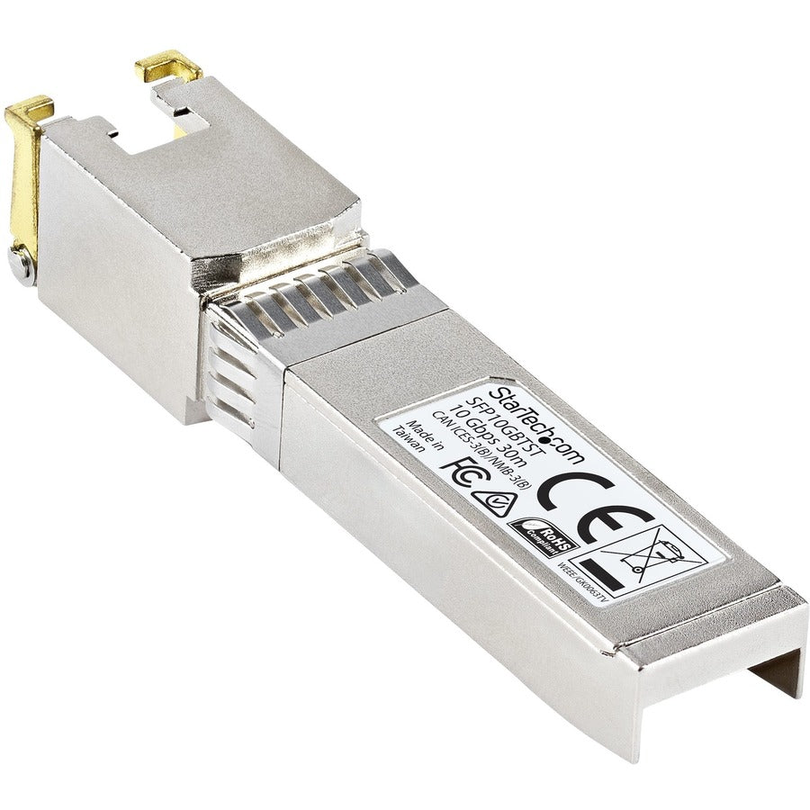 StarTech.com MSA Compliant SFP+ Transceiver Module - 10GBASE-T