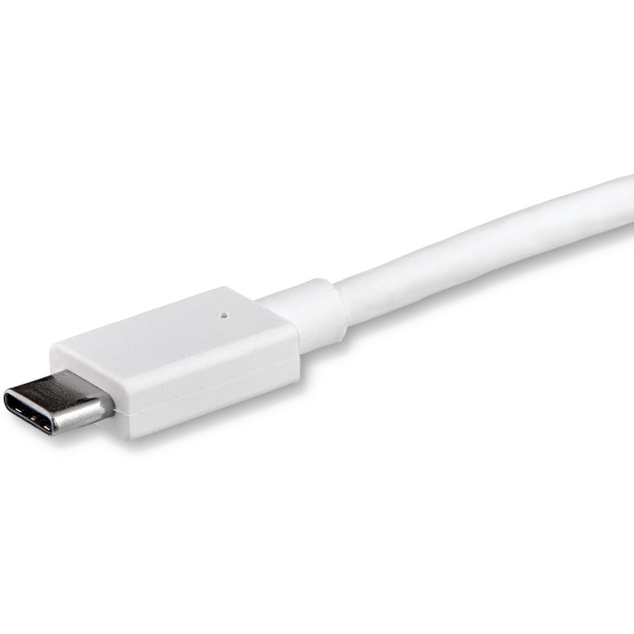 StarTech.com 3 ft / 1m USB C to DisplayPort Cable - USB C to DP Cable - 4K 60Hz - White