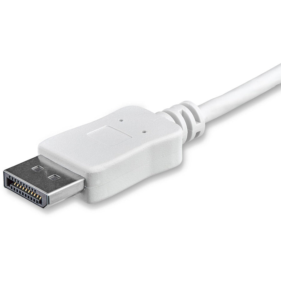StarTech.com 3 ft / 1m USB C to DisplayPort Cable - USB C to DP Cable - 4K 60Hz - White
