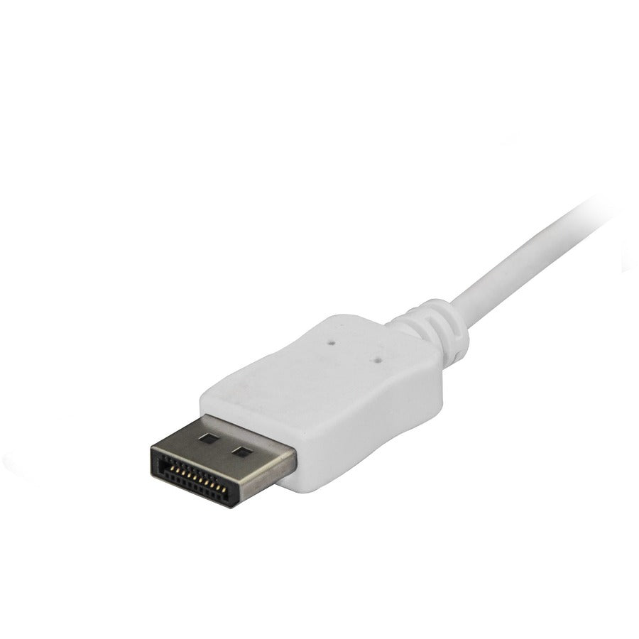 StarTech.com 6 ft / 1.8m USB C to DisplayPort Cable - USB C to DP Cable - 4K 60Hz - White