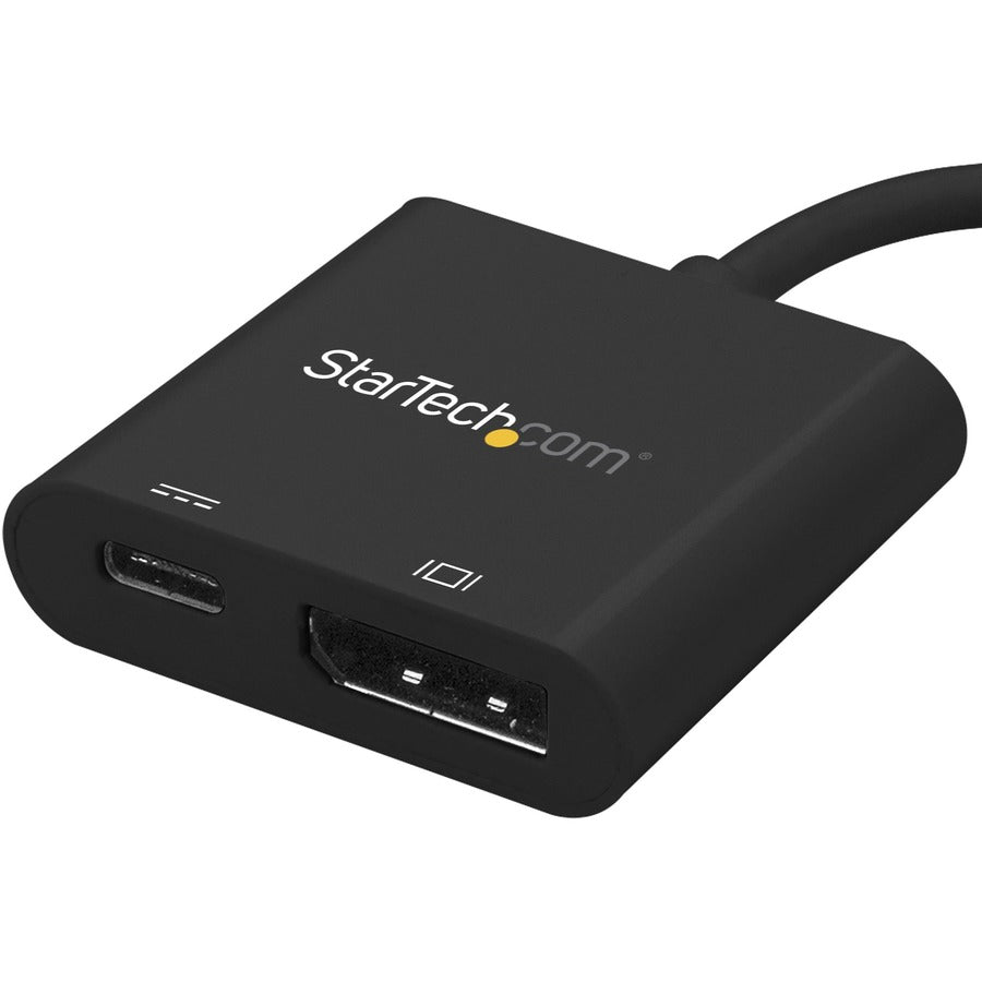 StarTech.com USB-C to DisplayPort Adapter with USB Power Delivery - 4K 60Hz