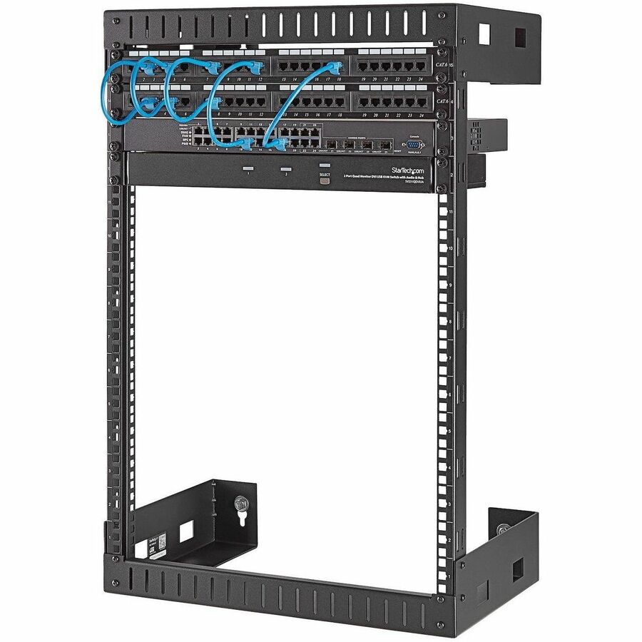 StarTech.com 15U Wall-Mount Server Rack - 12 in. Depth