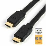 StarTech.com HDMI A/V Cable, 16.40 ft, HDMI 2.0 Male to Male, 18 Gbit/s, 4K@60Hz, HDR, Gold Plated, Shielded, 28 AWG, Black, 1 Each