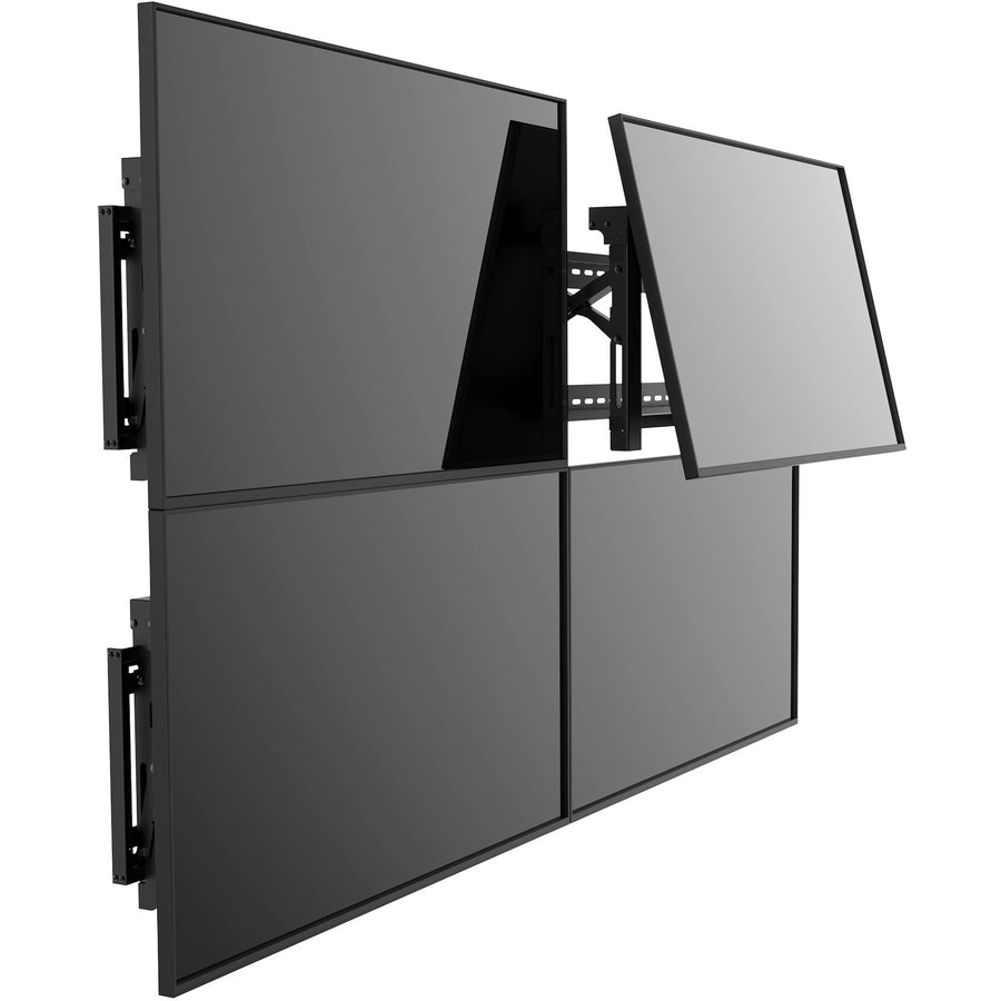 StarTech.com Wall Mount for Video Wall, LCD Display, LED Display - Black