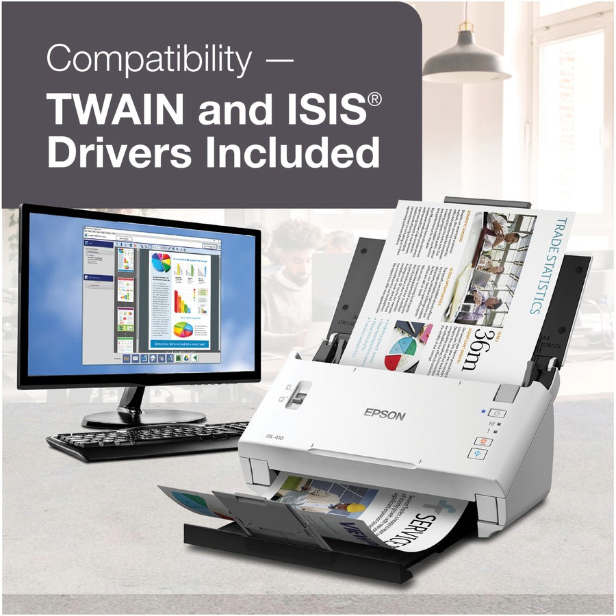 48-bit Color - 16-bit Grayscale - 26 ppm (Mono) - 26 ppm (Color) - Duplex Scanning - USB
