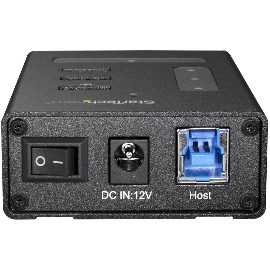 StarTech.com 4-Port USB Hub - Metal - USB-A to 3x USB-A and 1x USB-C - USB 3.0