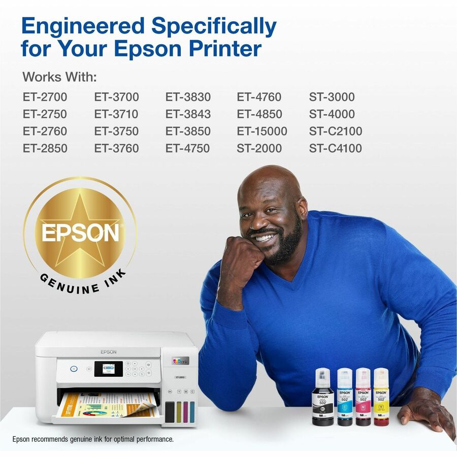 Epson T502, Yellow Ink Bottle