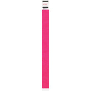 Advantus Neon Tyvek Wristbands, Neon Pink, Tyvek, 500 Pack