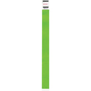 Advantus Neon Tyvek Wristbands, Neon Green, Tyvek, 500 Pack