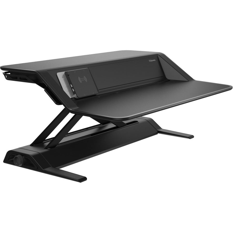 35 lb Load Capacity - 5.50" Height x 32.75" Width x 24.25" Depth - Black - Antimicrobial