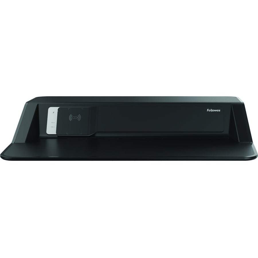 35 lb Load Capacity - 5.50" Height x 32.75" Width x 24.25" Depth - Black - Antimicrobial