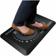 24" Length x 16" Width x 0.700" Depth x 0.700" Thickness - Rectangular - Polyurethane - Black - 1 Each
