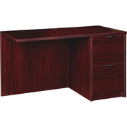 Lorell Prominence 2.0 Right Return - 29" Height x 48" Width x 24" Depth, x 1" Thickness Top - Total Drawer(s): 2 - Band Edge - Material: Particleboard - Finish: Laminate - 1 Each