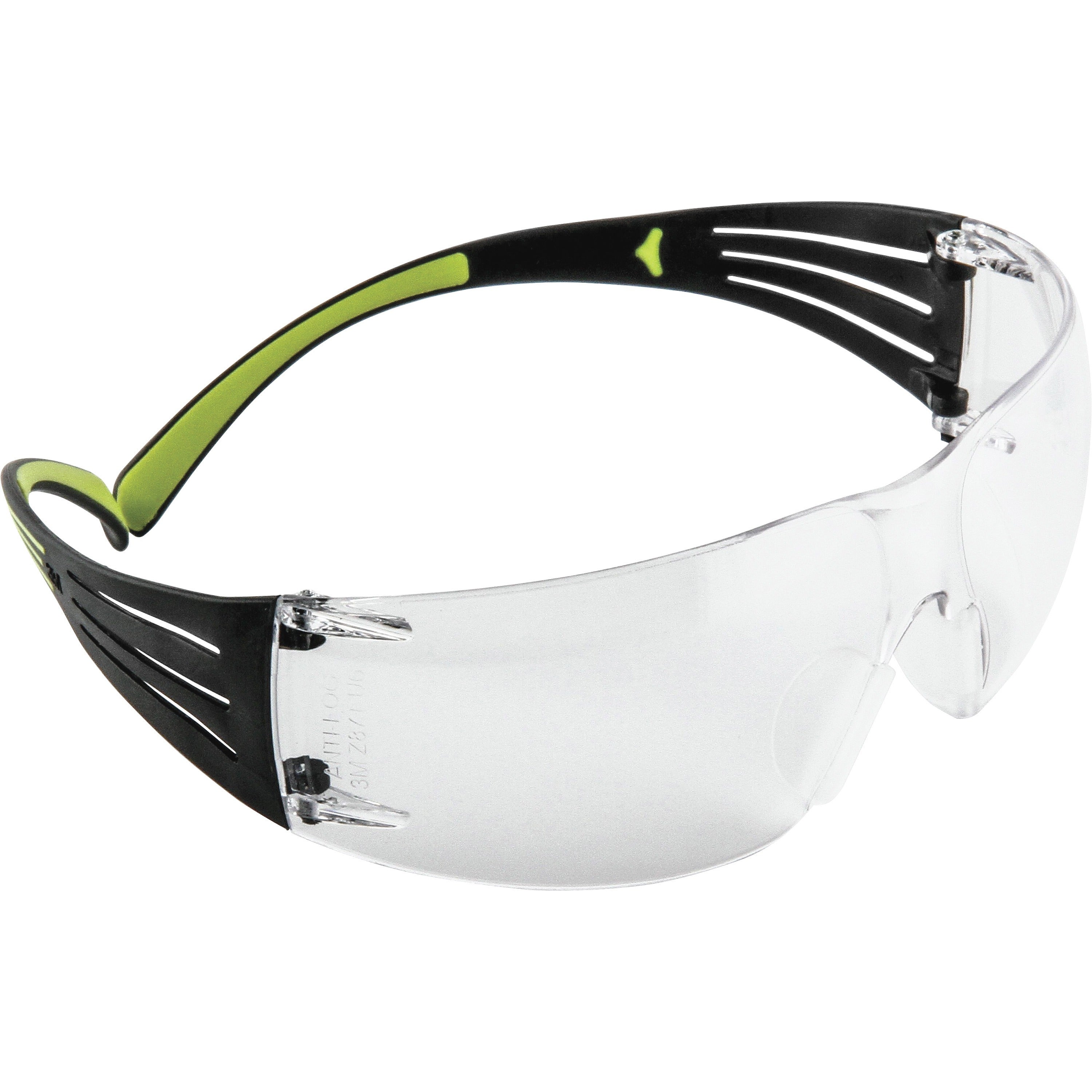 Ultraviolet Protection - Black - Clear Lens - Anti-fog, Lightweight, Nose Bridge, Frameless, Adjustable Nose-piece, Comfortable, Adjustable Temple, Self Adjustable Strap - 1 Each