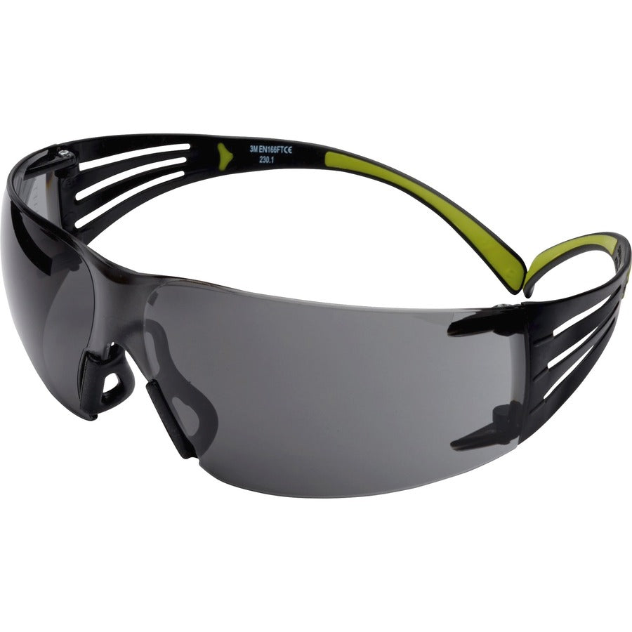 3M SecureFit Protective Eyewear - Ultraviolet Protection - Gray Lens - 1 Each