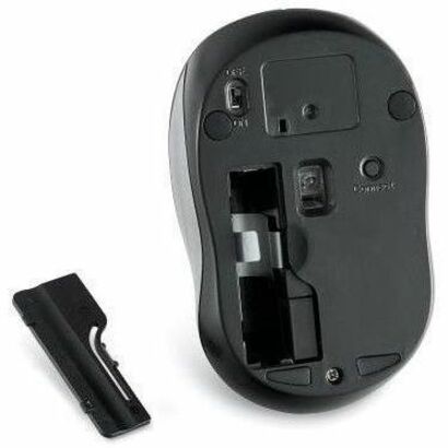 Blue LED/Optical - Wireless - Radio Frequency - Graphite - USB Type A - Scroll Wheel - 3 Button(s) - 1 Each