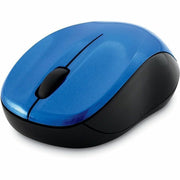 Blue LED/Optical - Wireless - Radio Frequency - Blue - USB Type A - Scroll Wheel - 3 Button(s) - 1 Each