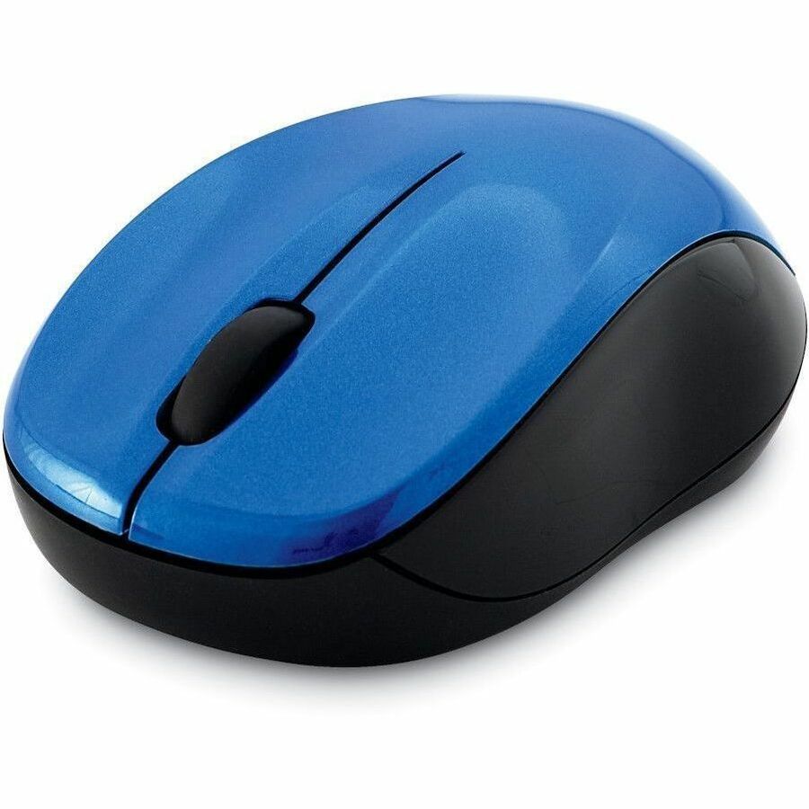 Blue LED/Optical - Wireless - Radio Frequency - Blue - USB Type A - Scroll Wheel - 3 Button(s) - 1 Each