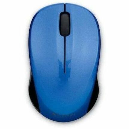Blue LED/Optical - Wireless - Radio Frequency - Blue - USB Type A - Scroll Wheel - 3 Button(s) - 1 Each