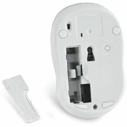 Blue LED/Optical - Wireless - Radio Frequency - Silver - USB Type A - Scroll Wheel - 3 Button(s) - 1 Each