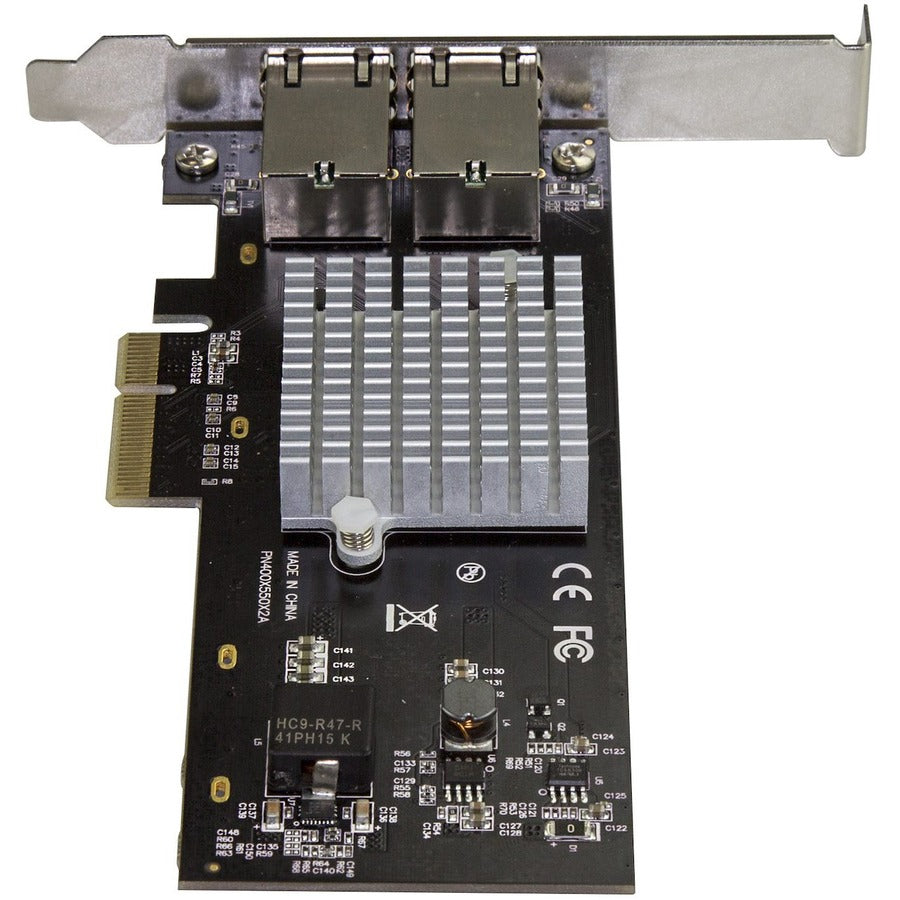 StarTech.com 2-Port PCIe 10GBase-T / NBASE-T Ethernet Network Card - with Intel X550 Chip