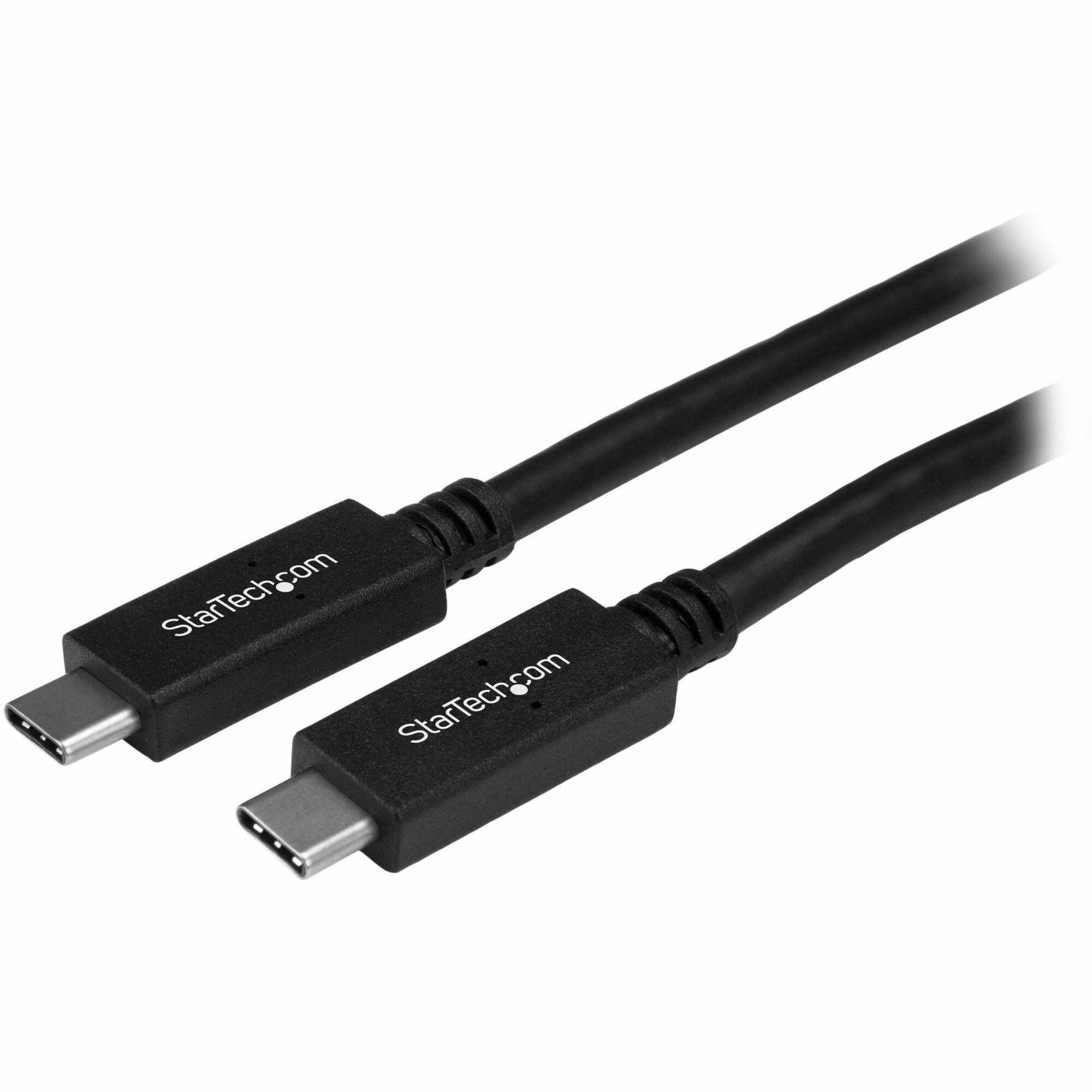 StarTech.com USB-C to USB-C Cable - M/M - 1 m (3 ft.) - USB 3.0 (5Gbps)