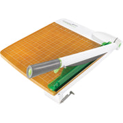 30 Sheet Cutting Capacity - CarboTitanium Blade - 18" Cutting Length - 5.5" Height x 14" Width x 25" Length - Heavy Duty, Lockable, Comfortable, Alignment Grid - Green, White - 1 Each