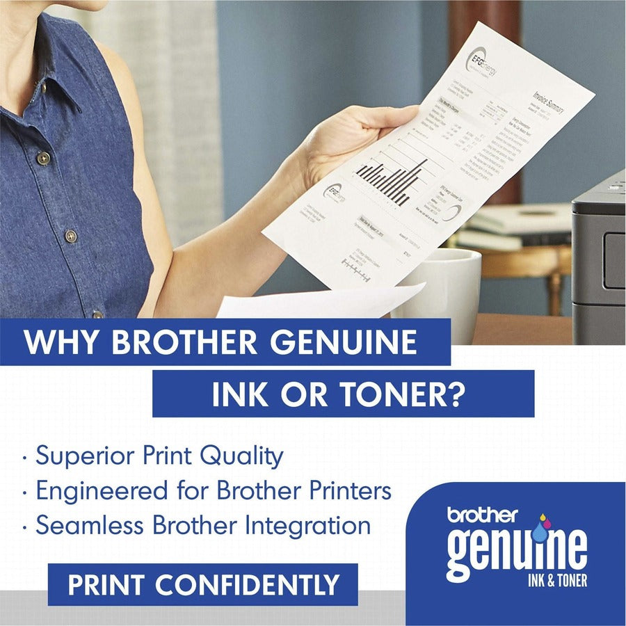 Brother TN-760 Original High Yield Laser Toner Cartridge - Black - 1 Each