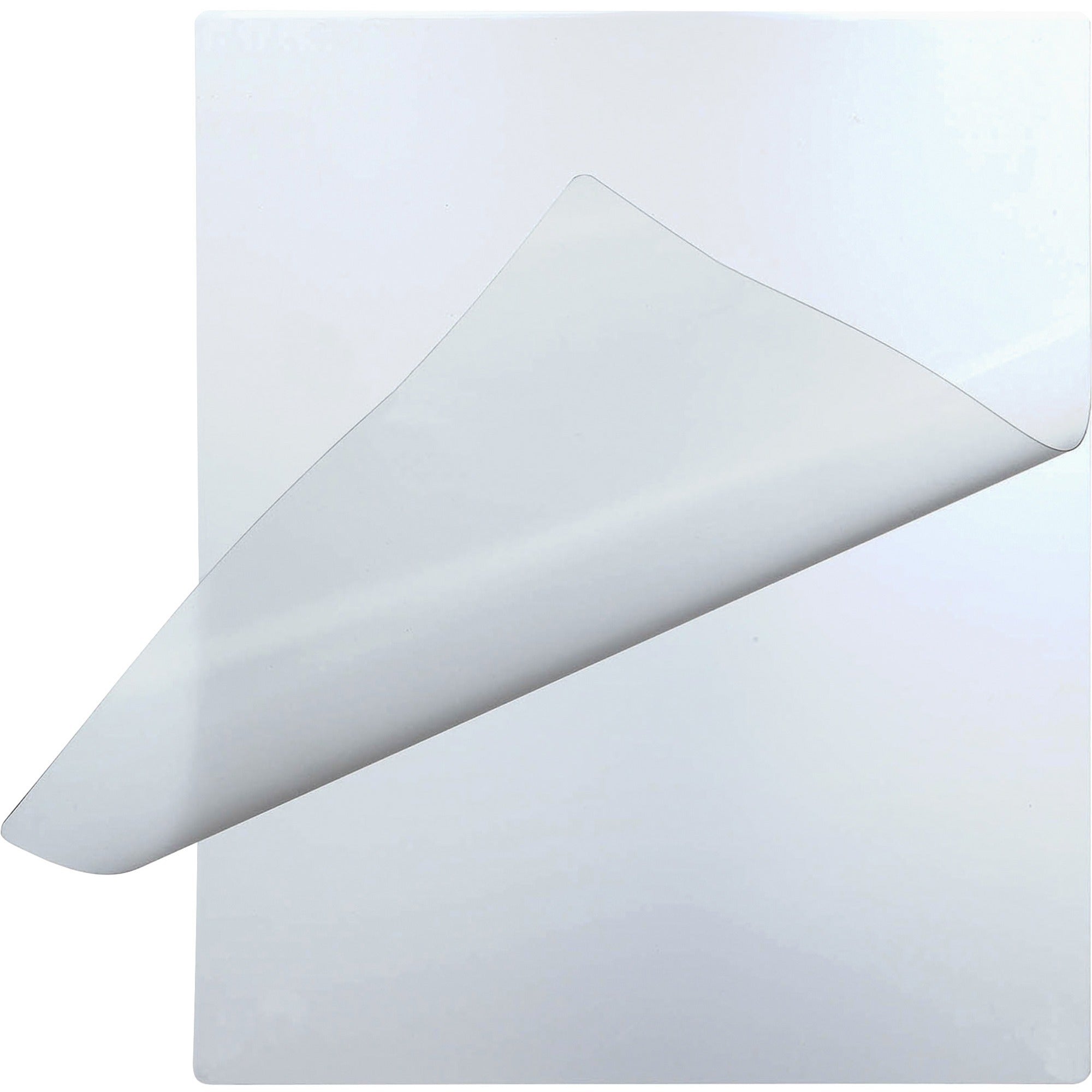 Business Source Laminating Pouches, 9" x 11.5", 5 mil, Clear, 1 Box