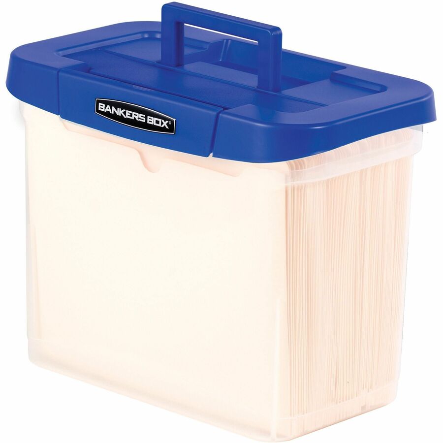 Bankers Box Heavy-Duty Portable File Box