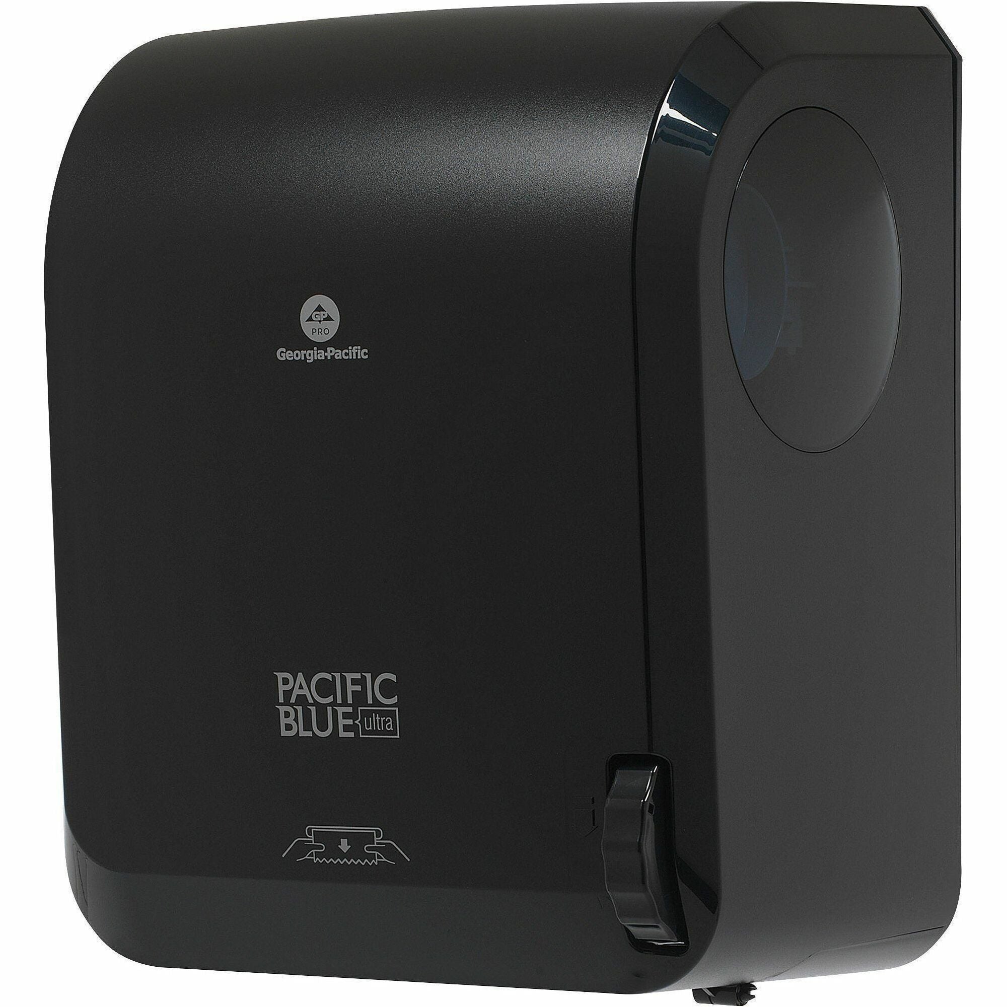 16" Height x 12.9" Width x 8.9" Depth - Black - Durable, Heavy Duty, Touch-free - 1 Each