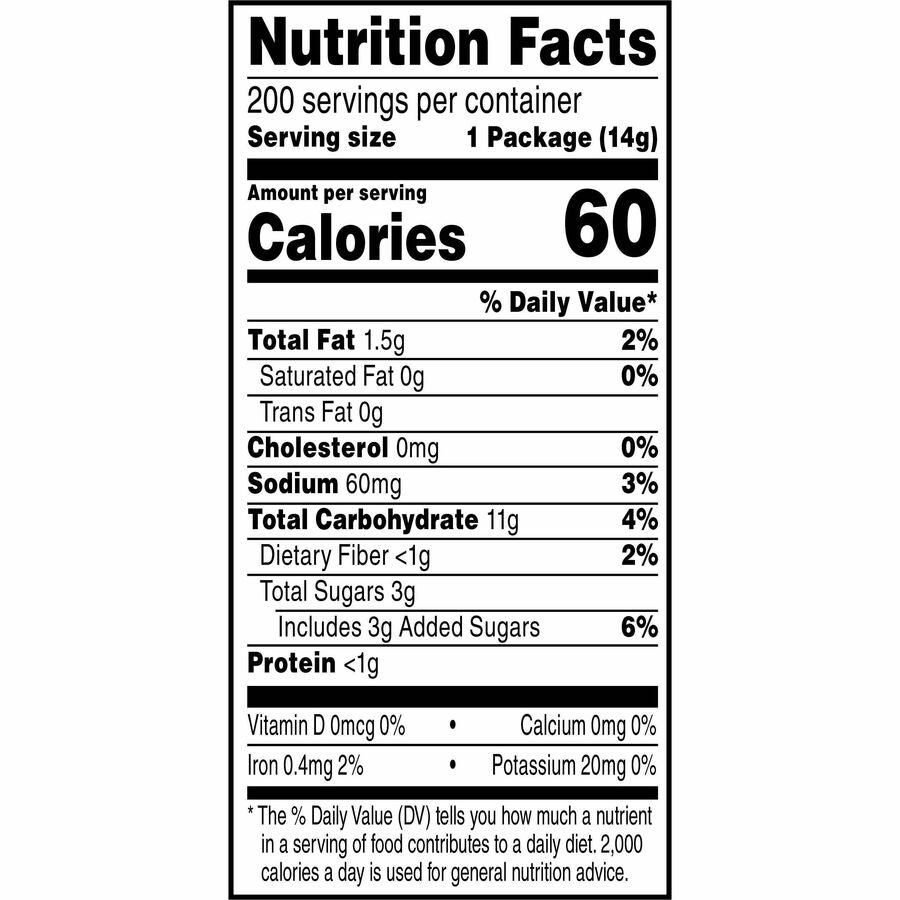 Individually Wrapped - Honey - 0.49 oz - 2/Pack - 200 / Carton
