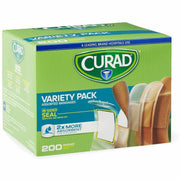 Assorted - Fabric, Plastic - 200 / Box