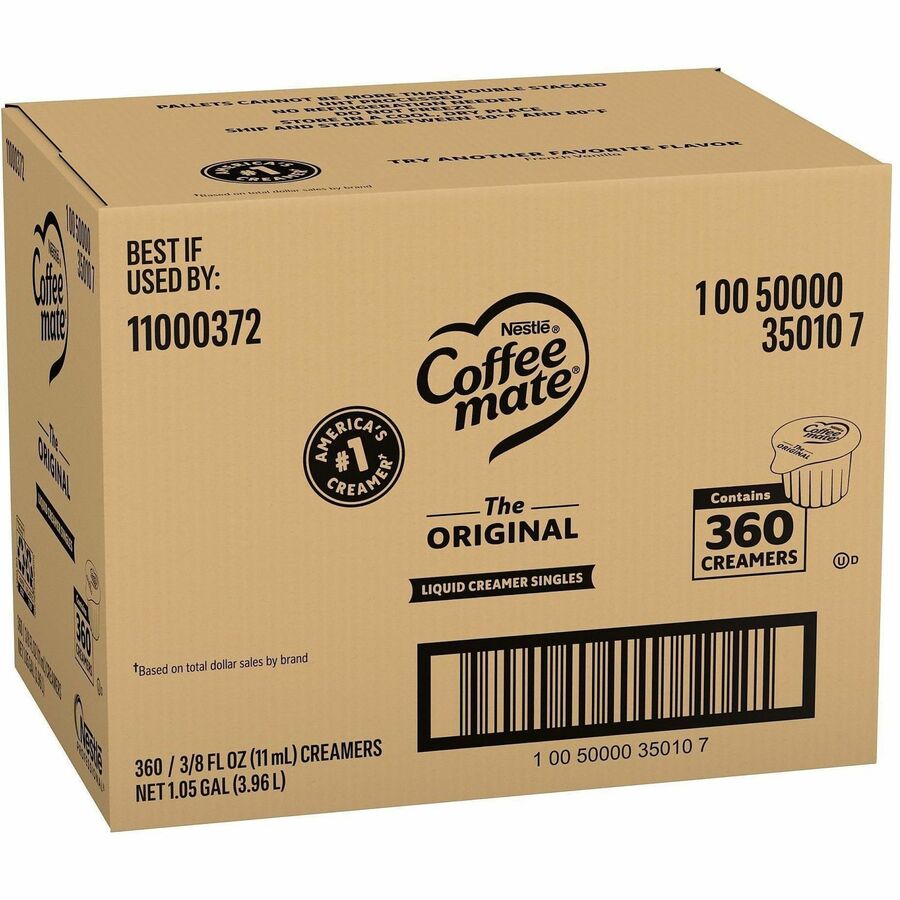 Original Flavor - 0.38 fl oz (11 mL) - 360 Serving - 360 / Carton