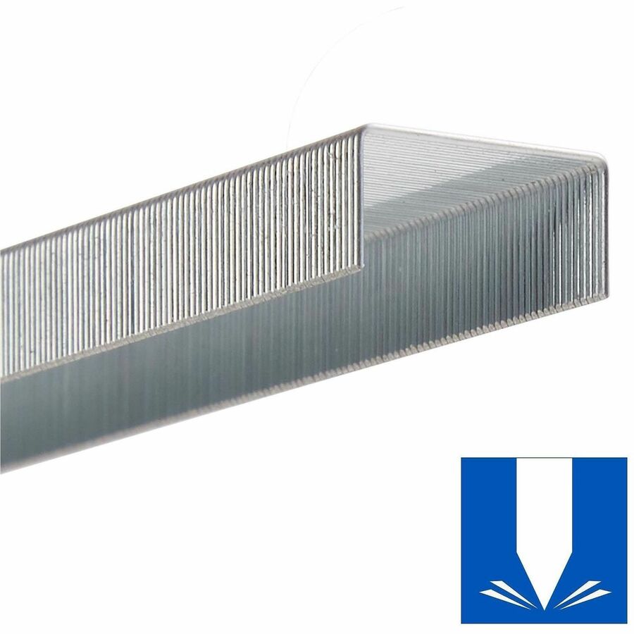 Swingline S.F. 4 Premium Staples - Premium - 1/4" Leg - for Paper - Chisel Point - Silver - 210 Per Strip - 5000 Per Cartridge - 5000/Box - 5 / Pack