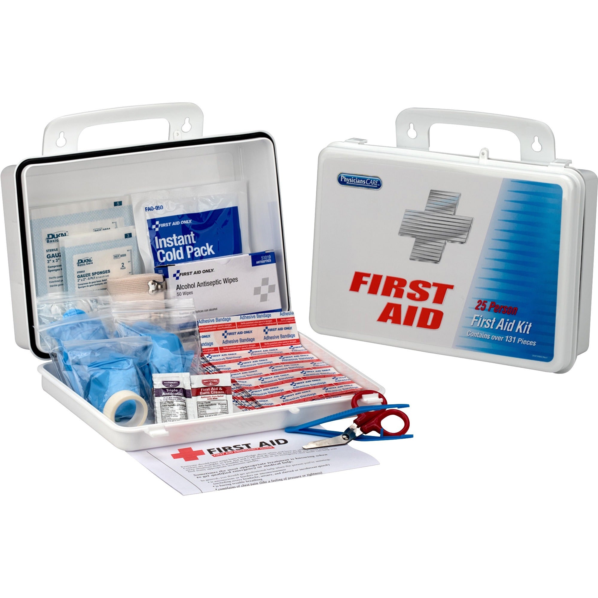 135 x Piece(s) For 25 x Individual(s) - 10" Height x 3" Width7" Length - Plastic Case - 1 Each