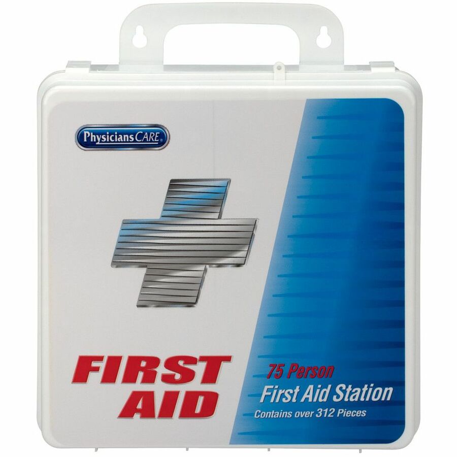 312 x Piece(s) For 75 x Individual(s) - 9.8" Height x 3" Width x 10.8" Length - Plastic Case - 1 Each