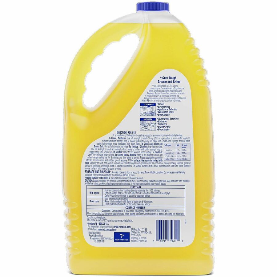 Lysol Clean/Fresh Lemon Cleaner