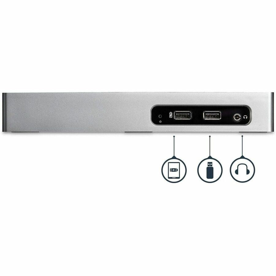 StarTech.com USB 3.0 Dual-Monitor Docking Station - HDMI and DVI / VGA
