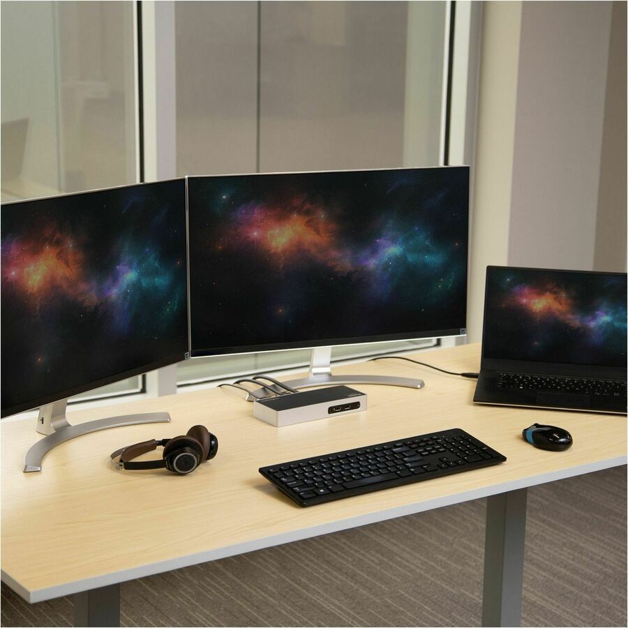 StarTech.com USB 3.0 Dual-Monitor Docking Station - HDMI and DVI / VGA