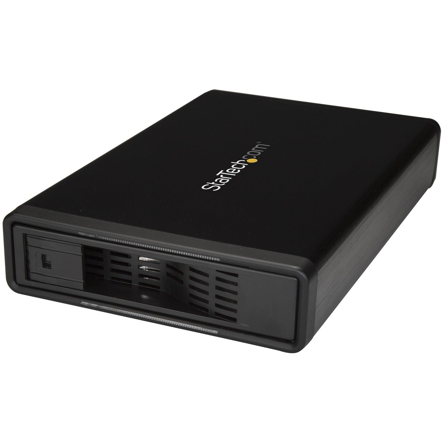 StarTech.com Drive Enclosure SATA/600 - eSATA, USB 3.0 Type B Host Interface - UASP Support External - Black