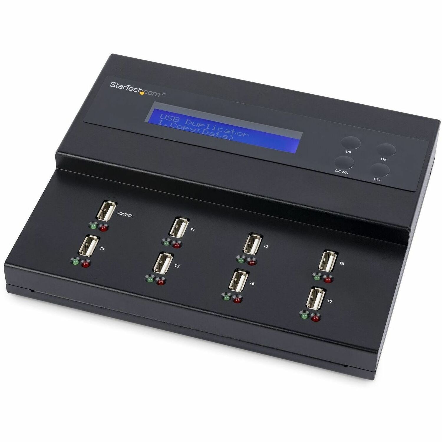 StarTech.com 1:7 Standalone USB Duplicator and Eraser - for USB Flash Drives