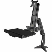 StarTech.com Mounting Arm for Monitor, Keyboard - Black - TAA Compliant