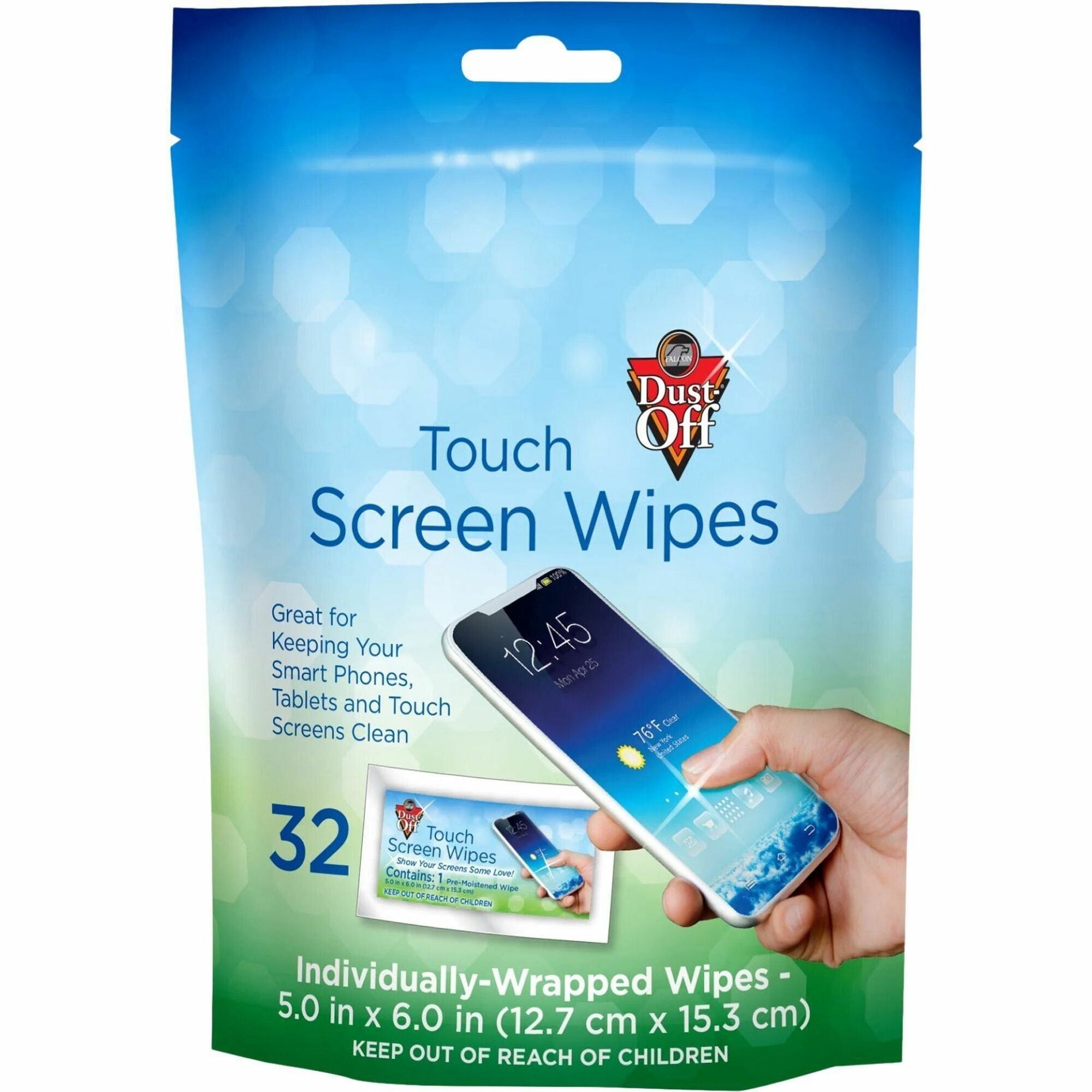 Dust-Off Electronics Screen Wipes - DTSW32