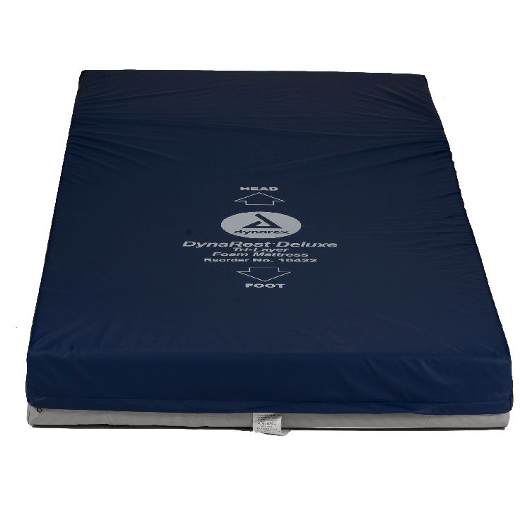 DynaRest Deluxe Tri-Layer Foam Mattress, 36" x 80", 1 Quantity per Case